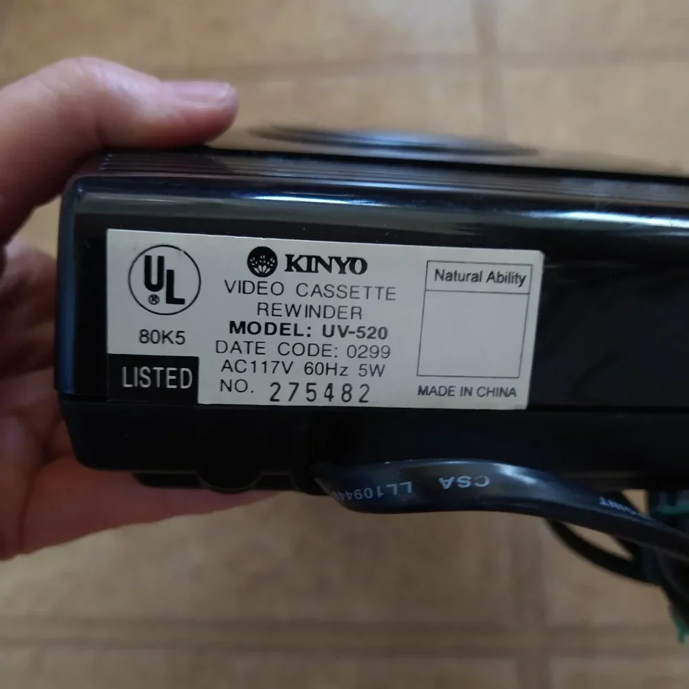 VHS video tape recorder